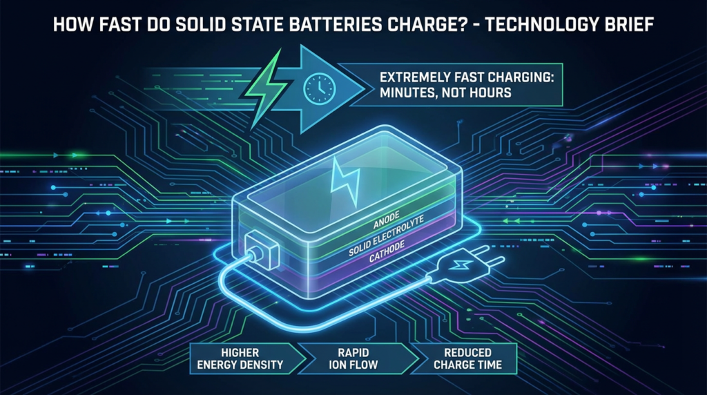 how fast do solid state batteries charge