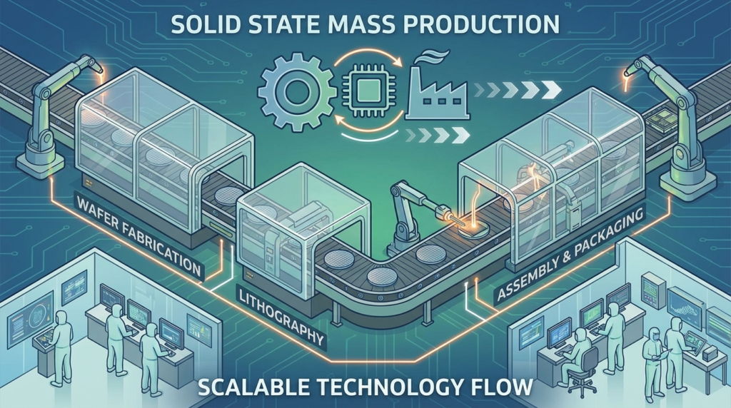 how solid state mass produce