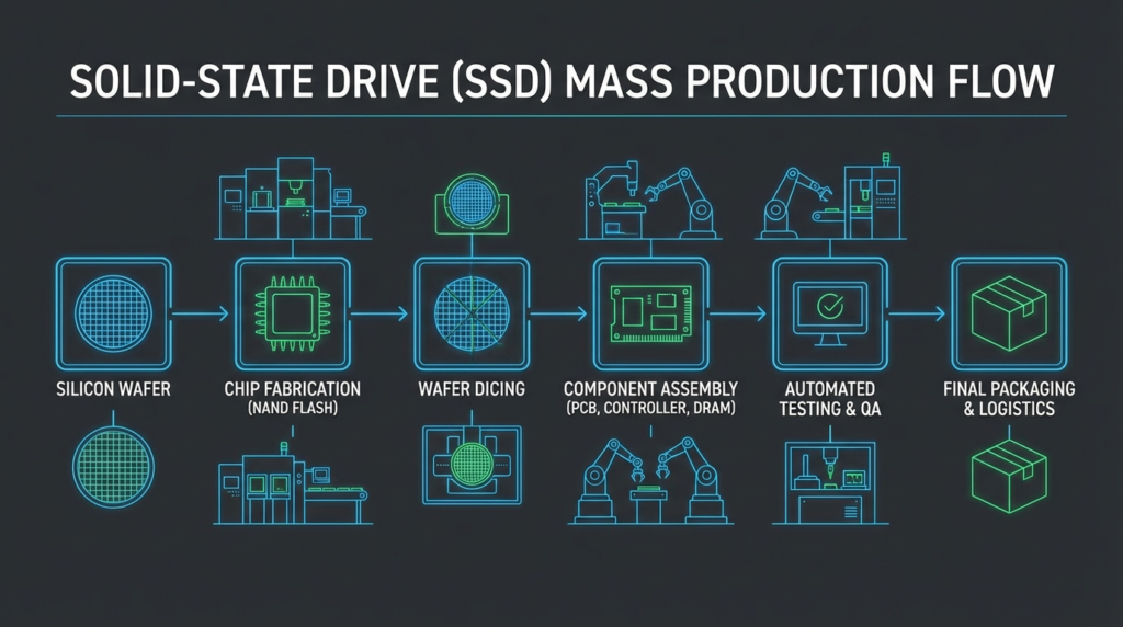how solid state mass produce