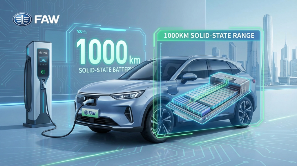FAW 1000km solid-state range