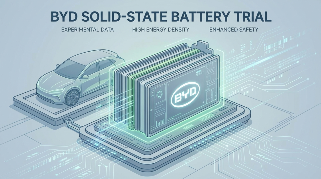 BYD solid-state battery trial