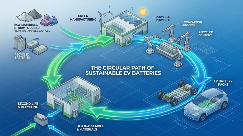 sustainable EV battery manufacturing