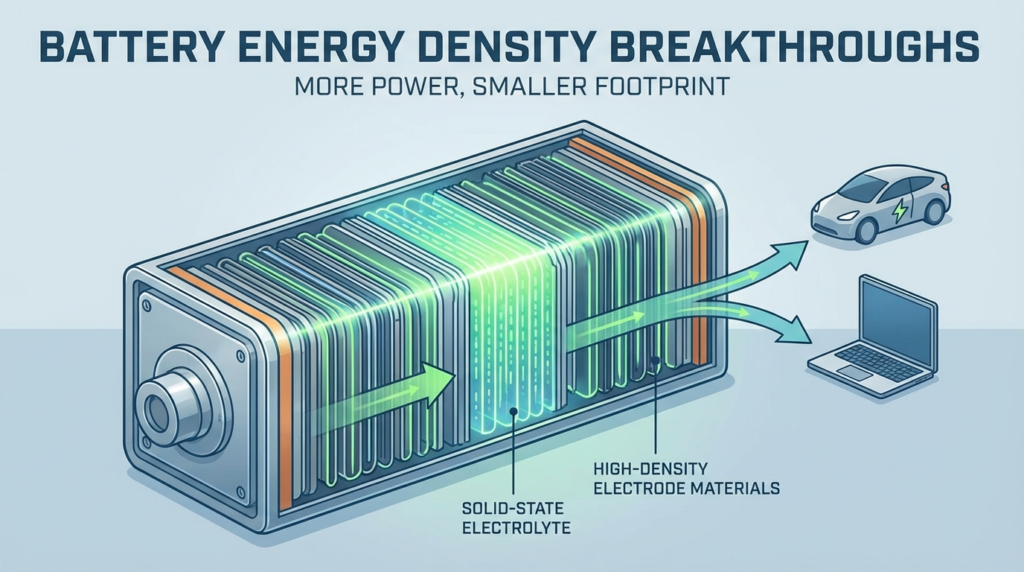 battery energy density breakthroughs