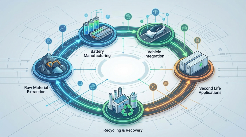 EV battery ecosystem
