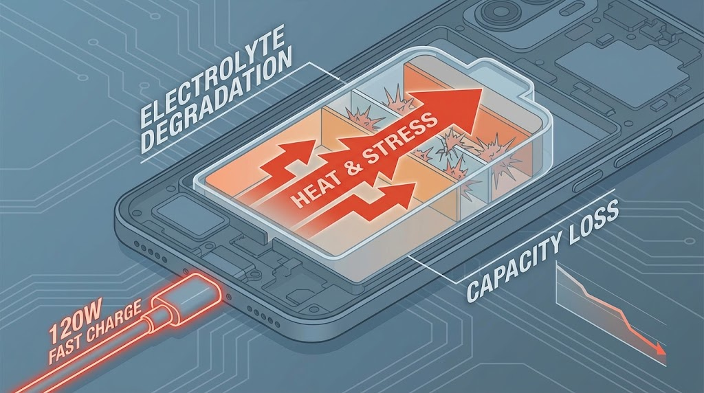 how fast charge damages batteries