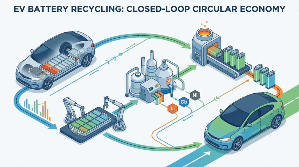EV battery recycling