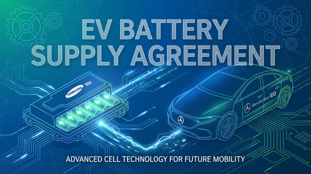 Samsung SDI Mercedes-Benz EV battery deal
