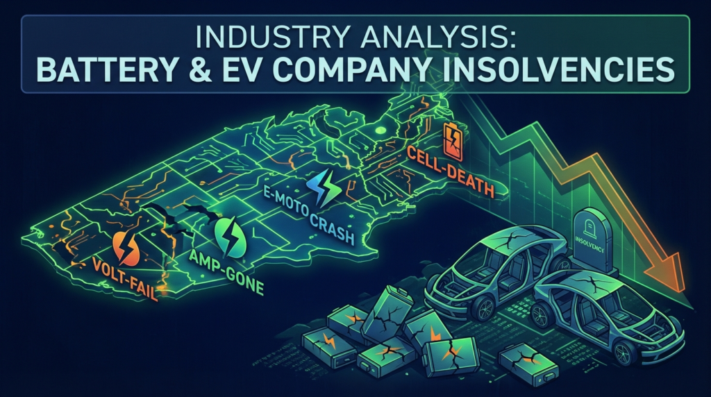Battery & EV Companies That Went Bankrupt