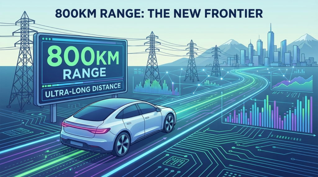 800km range
