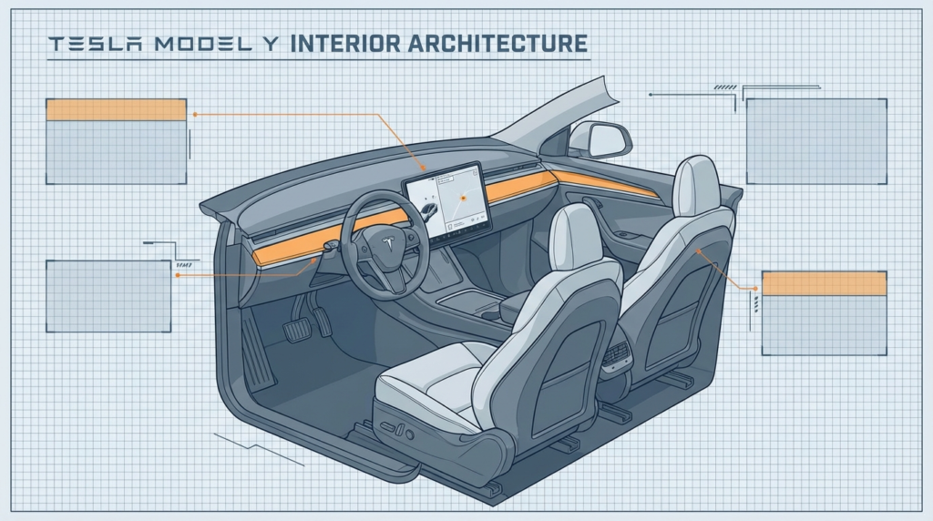 Tesla Model Y interior
