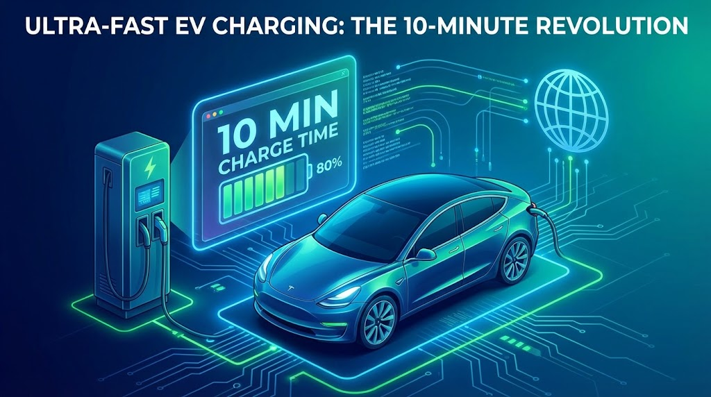 EV charging in 10 minutes