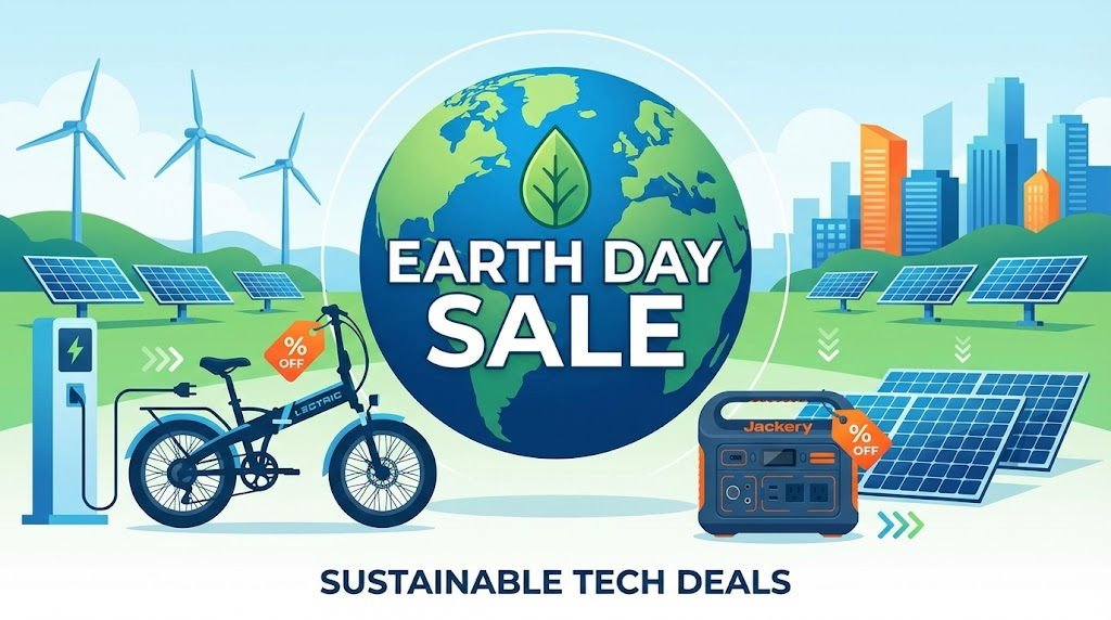 Earth Day sales on Lectric e-bikes and Jackery power stations