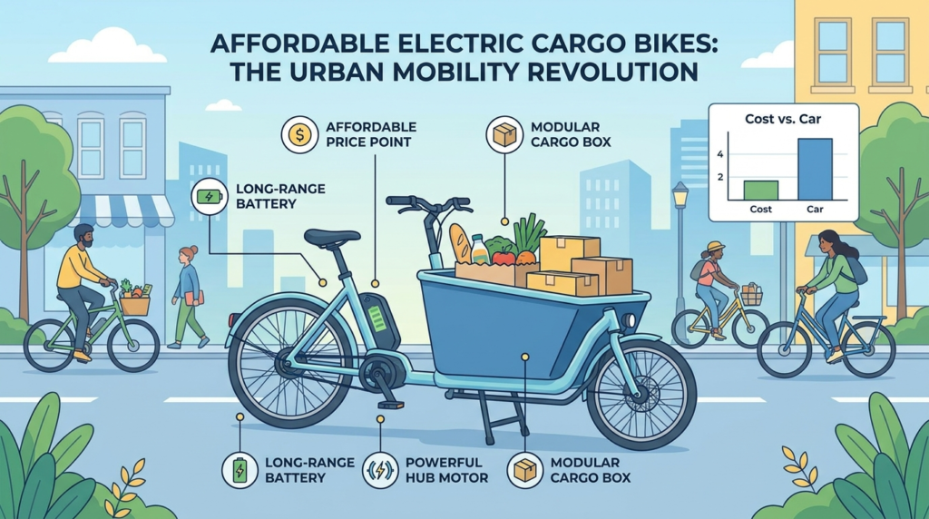 affordable electric cargo bike