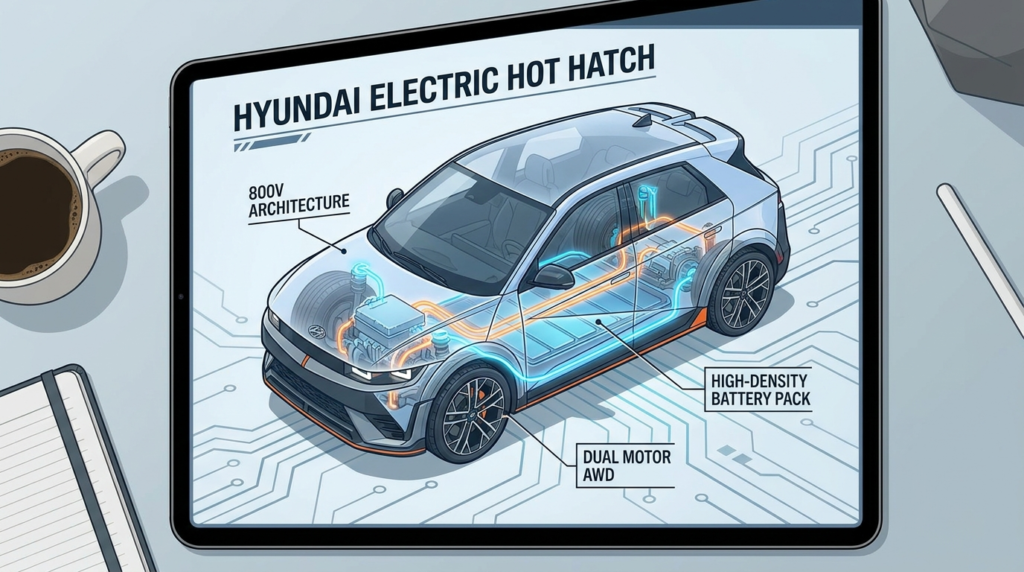 Hyundai electric hot hatch