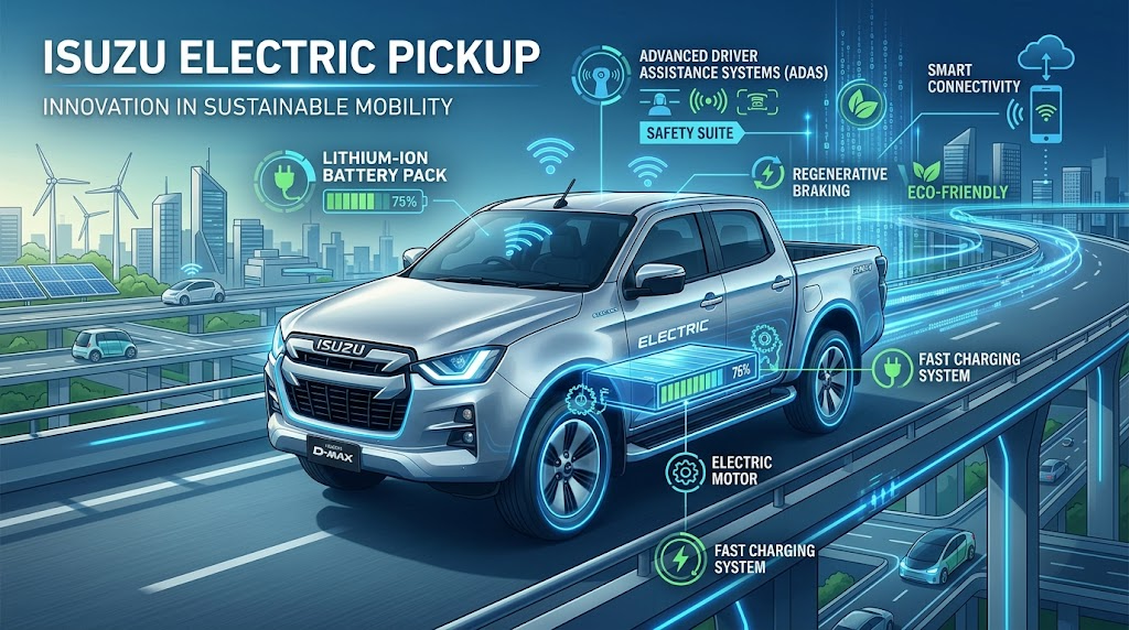 Isuzu electric pickup