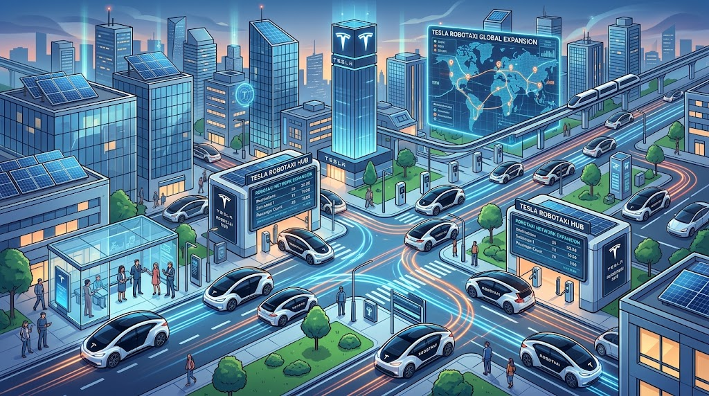 Tesla Robotaxi expansion