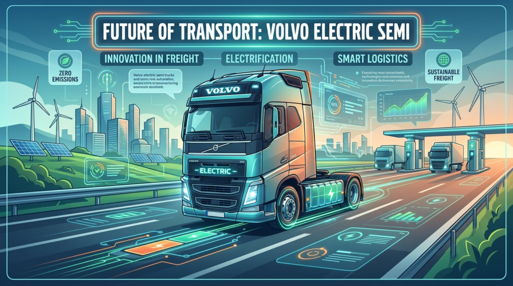 Volvo electric semi