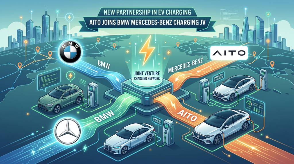 AITO joins BMW Mercedes-Benz charging JV