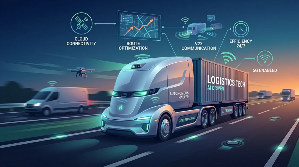 cab-less autonomous truck
