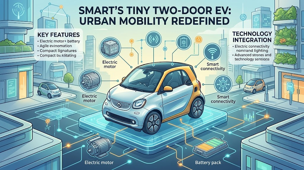 Smart’s Tiny Two-Door EV