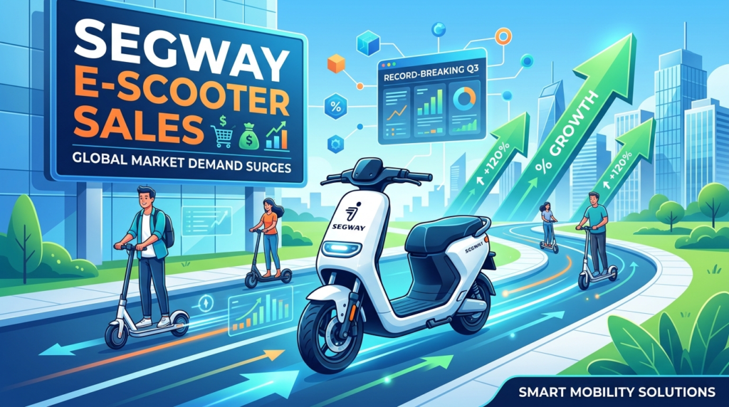 Segway e-scooter sales