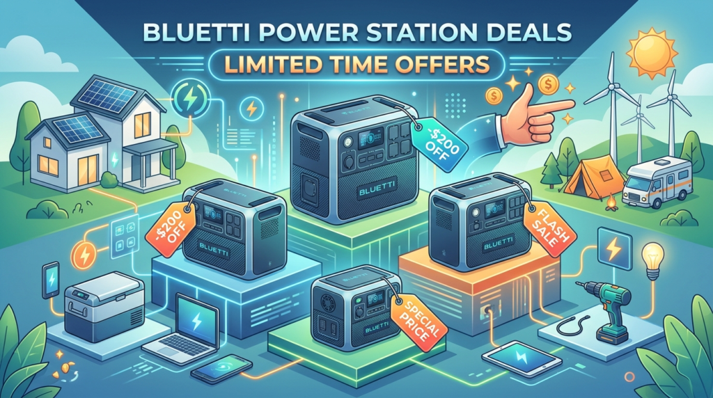 Bluetti power station deal