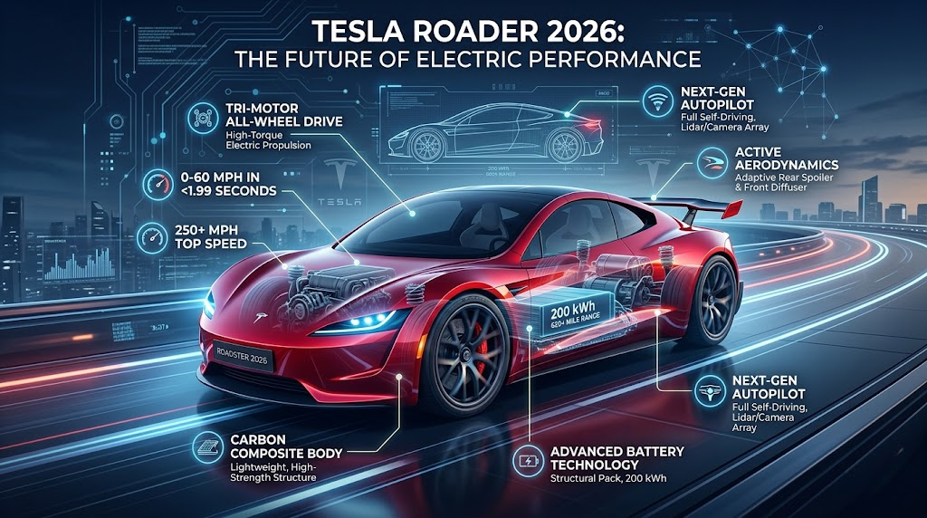 Tesla Roadster 2026