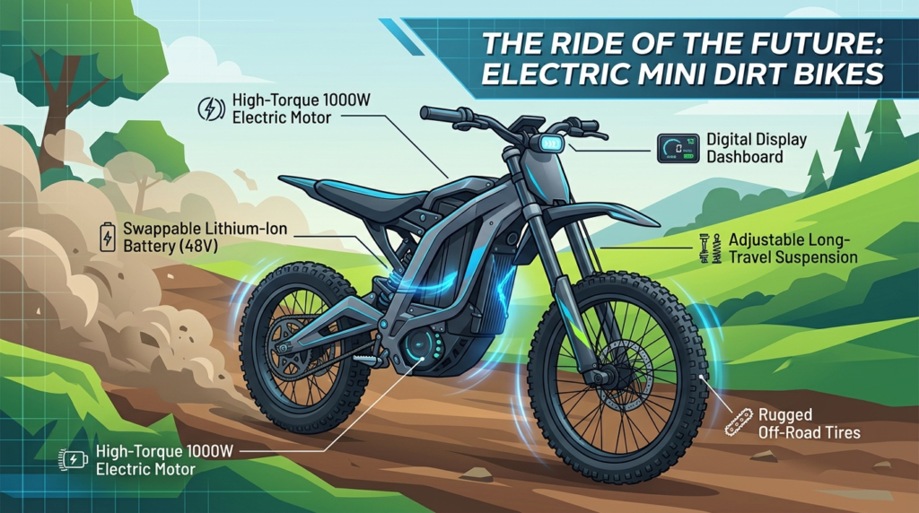 electric mini dirt bike