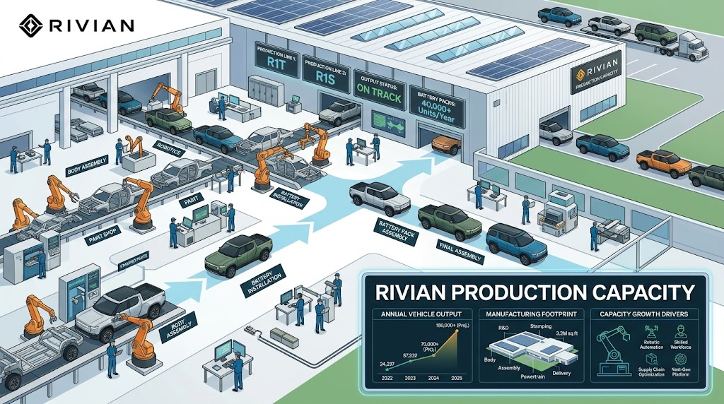 Rivian production capacity