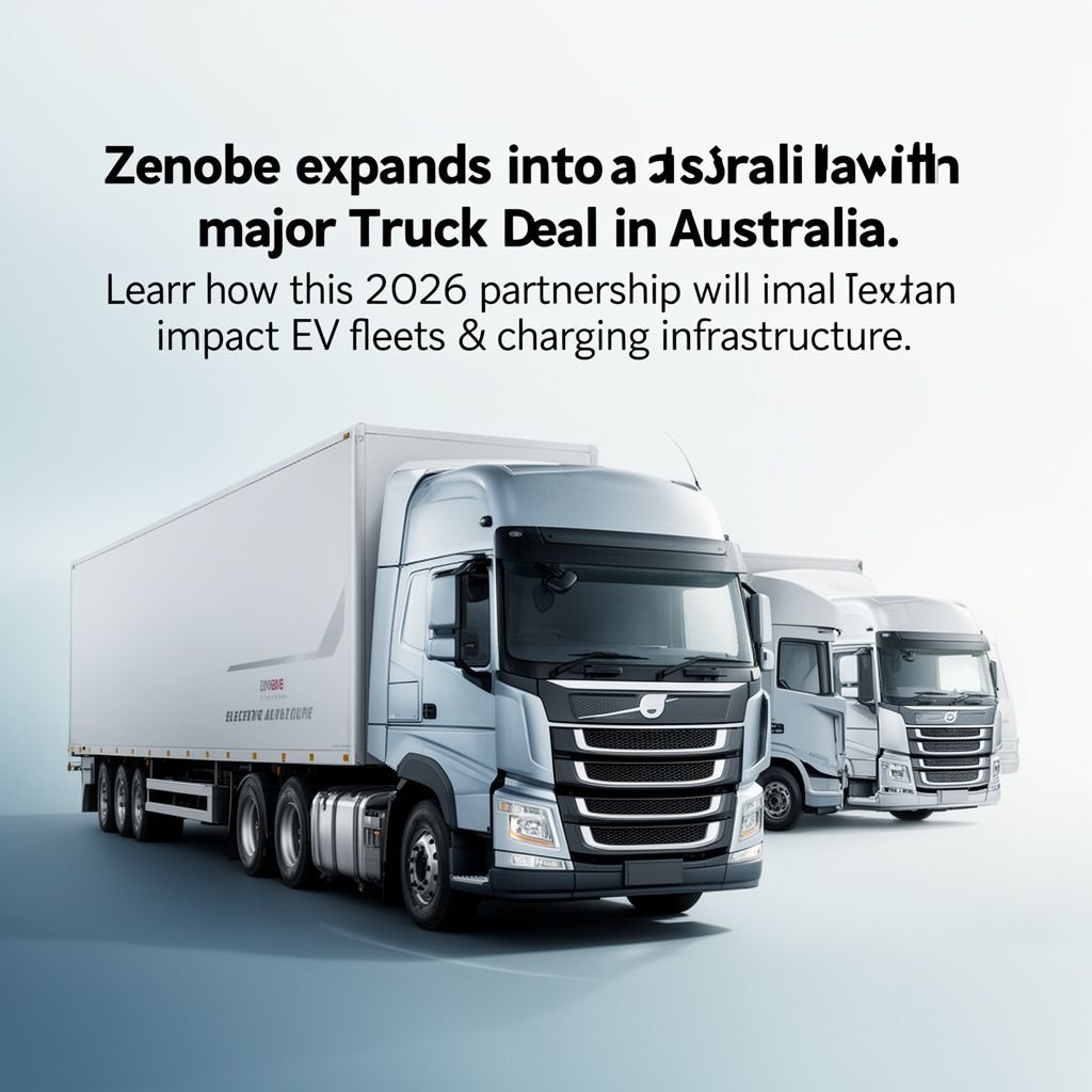 Zenobe Secures 2026 Electric Truck Deal in Australia