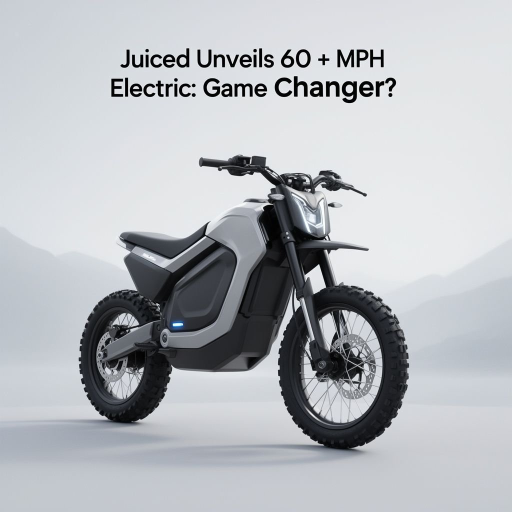 Juiced Unveils 60+ MPH Electric Dirt Bike: Game Changer?