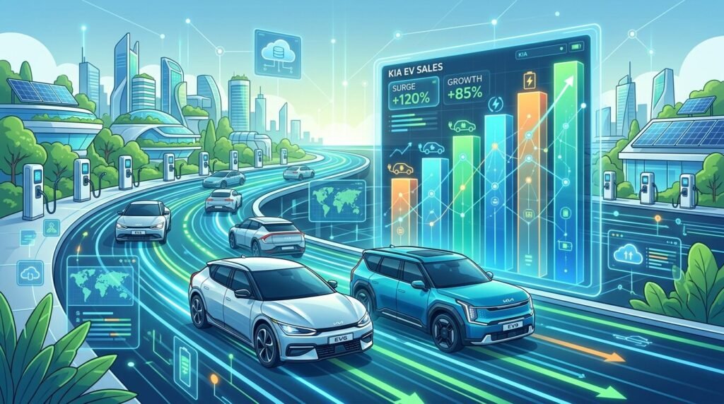 Kia's 2026 EV Surge: New Models & Battery Breakthroughs — illustration for Kia EV sales surge