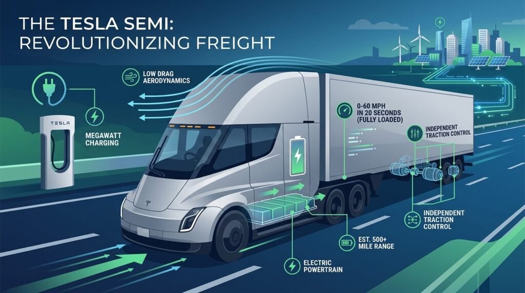 Tesla Semi Lands Massive 60-Truck Order: 2026 Update — illustration for Tesla Semi