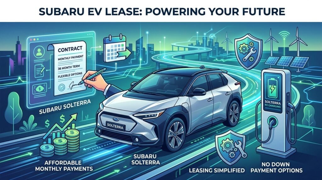 Subaru EV Leases Cheaper Than Gas SUVs [2026] — illustration for Subaru EV lease