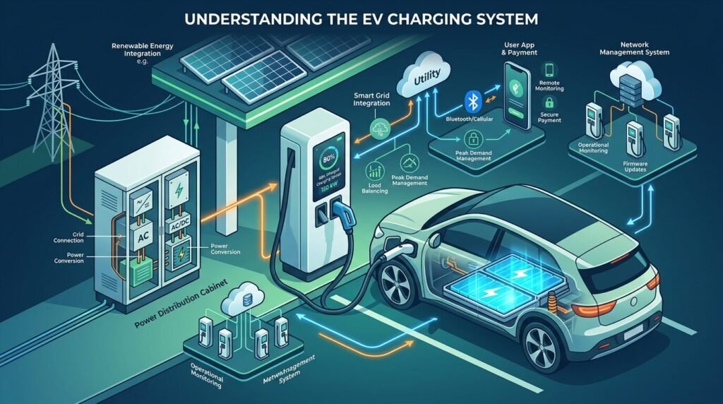 10 MW EV Charger: The Ultimate 2026 Power Plant Alternative — illustration for EV charger system
