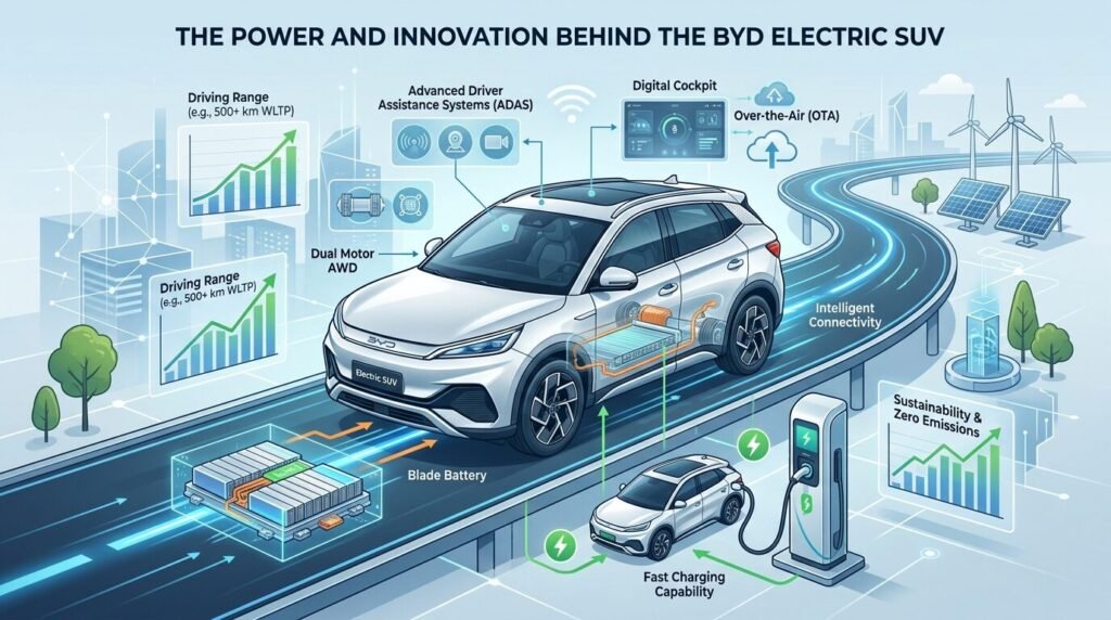 BYD's $40K Electric SUV: 100,000+ Orders in 2026! — illustration for BYD electric SUV
