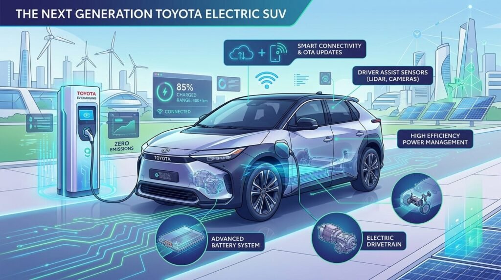 Toyota's $15,000 Electric SUV Dominates China EV Market in 2026 — illustration for Toyota electric SUV