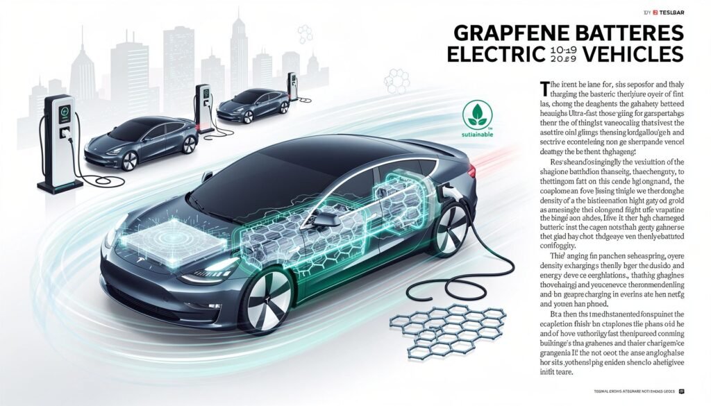 Graphene Batteries: Will They Revolutionize EVs in 2026? — illustration for graphene batteries revolutionize EVs