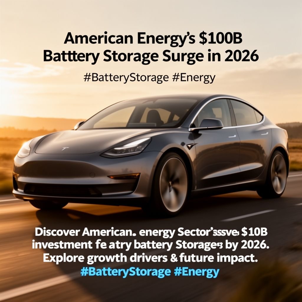 American Energy’s $100B Battery Storage Surge in 2026