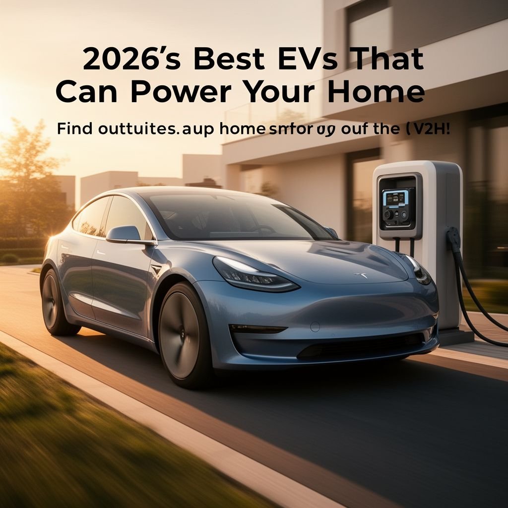 2026’s Best EVs That Can Power Your Home