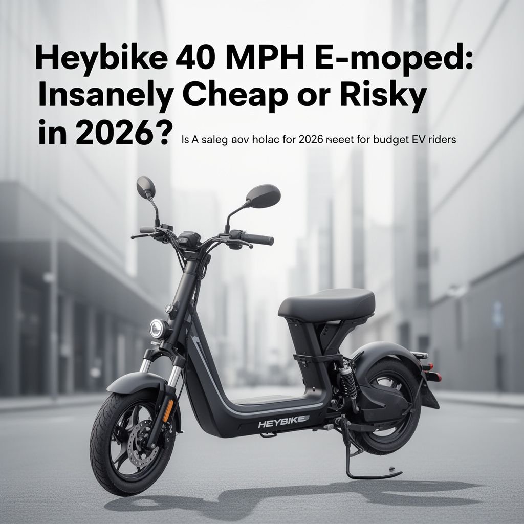 Heybike 40 MPH E-moped: Insanely Cheap or Risky in 2026?