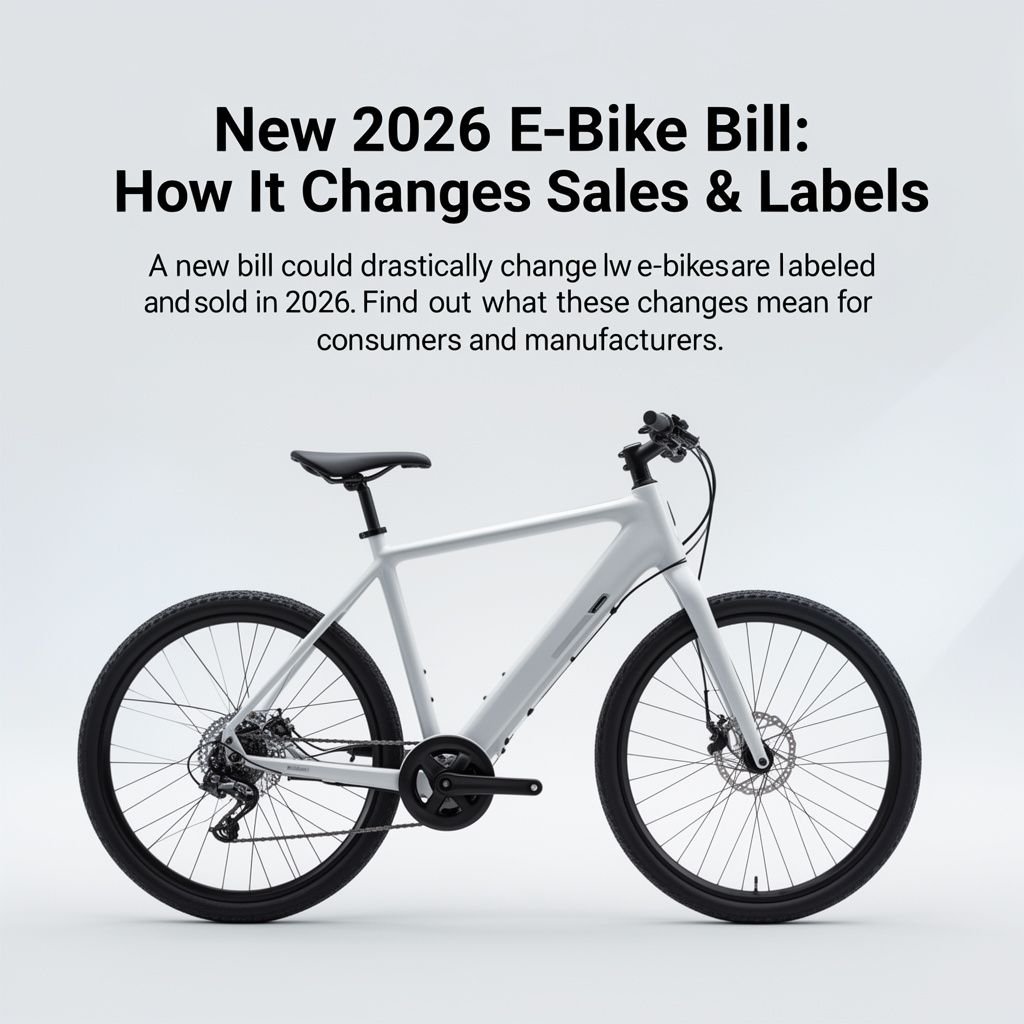 New 2026 E-bike Bill: How It Changes Sales & Labels