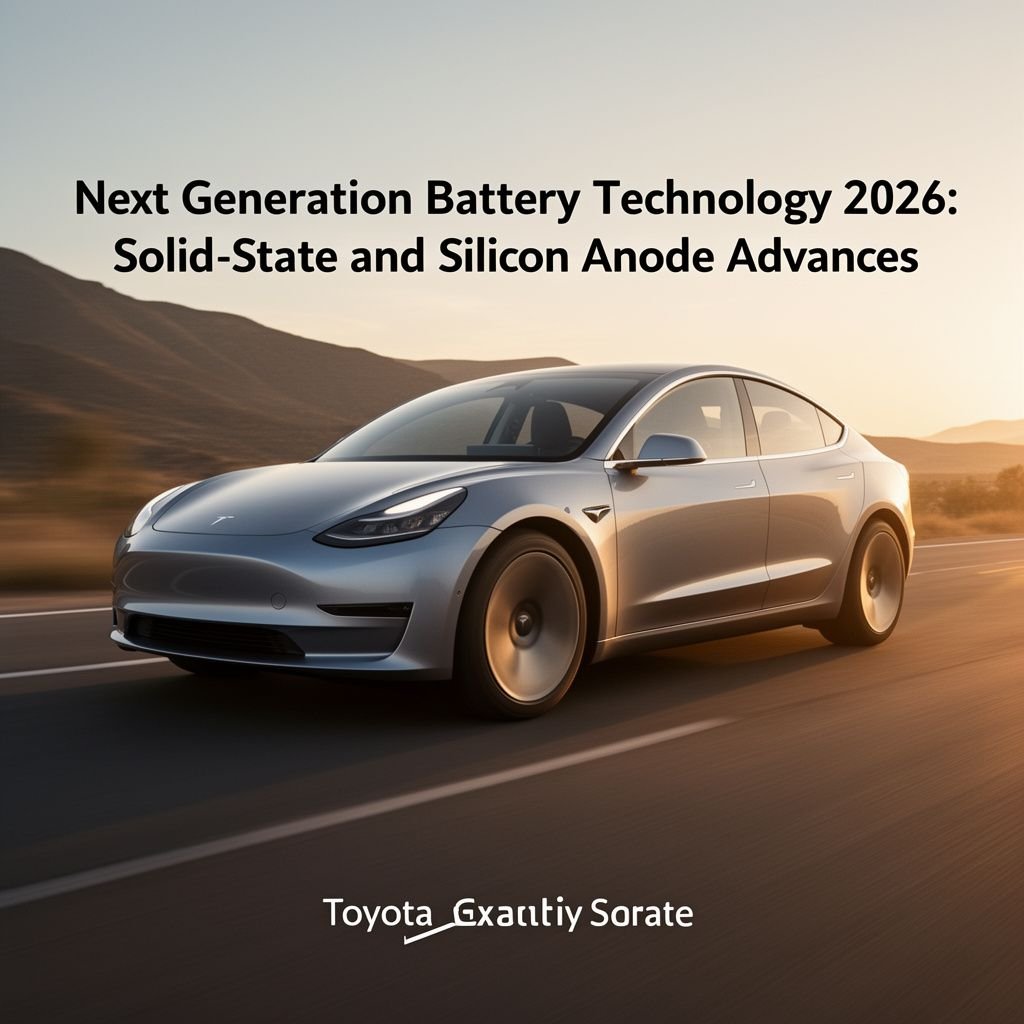 Next Generation Battery Technology 2026: Solid-State and Silicon Anode Advances