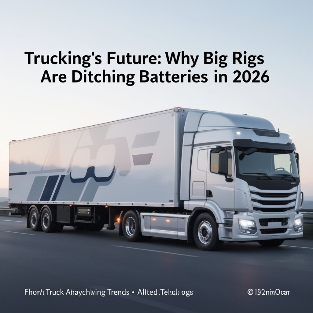 Trucking’s Future: Why Big Rigs Are Ditching Batteries in 2026
