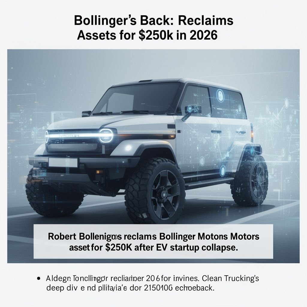 Bollinger’s Back: Reclaims Assets for $250k in 2026