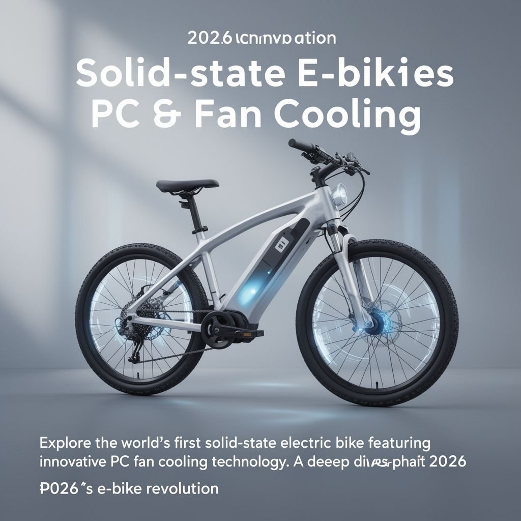 Solid-state E-bike with PC Fan Cooling: 2026 Innovation