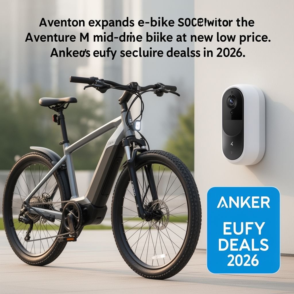 Aventon Aventure M E-bike & Anker Eufy Deals (2026)