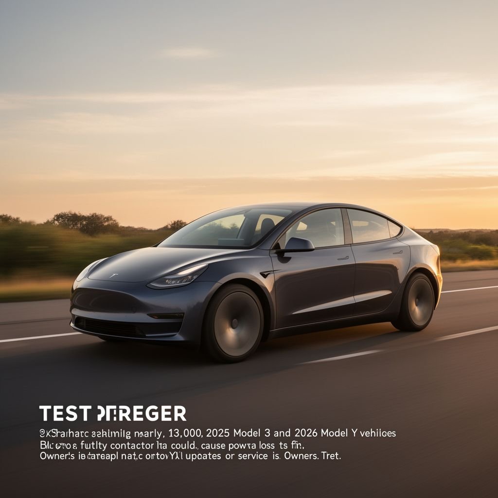 2026: Tesla Battery Recall Details Revealed – Model Y Affected