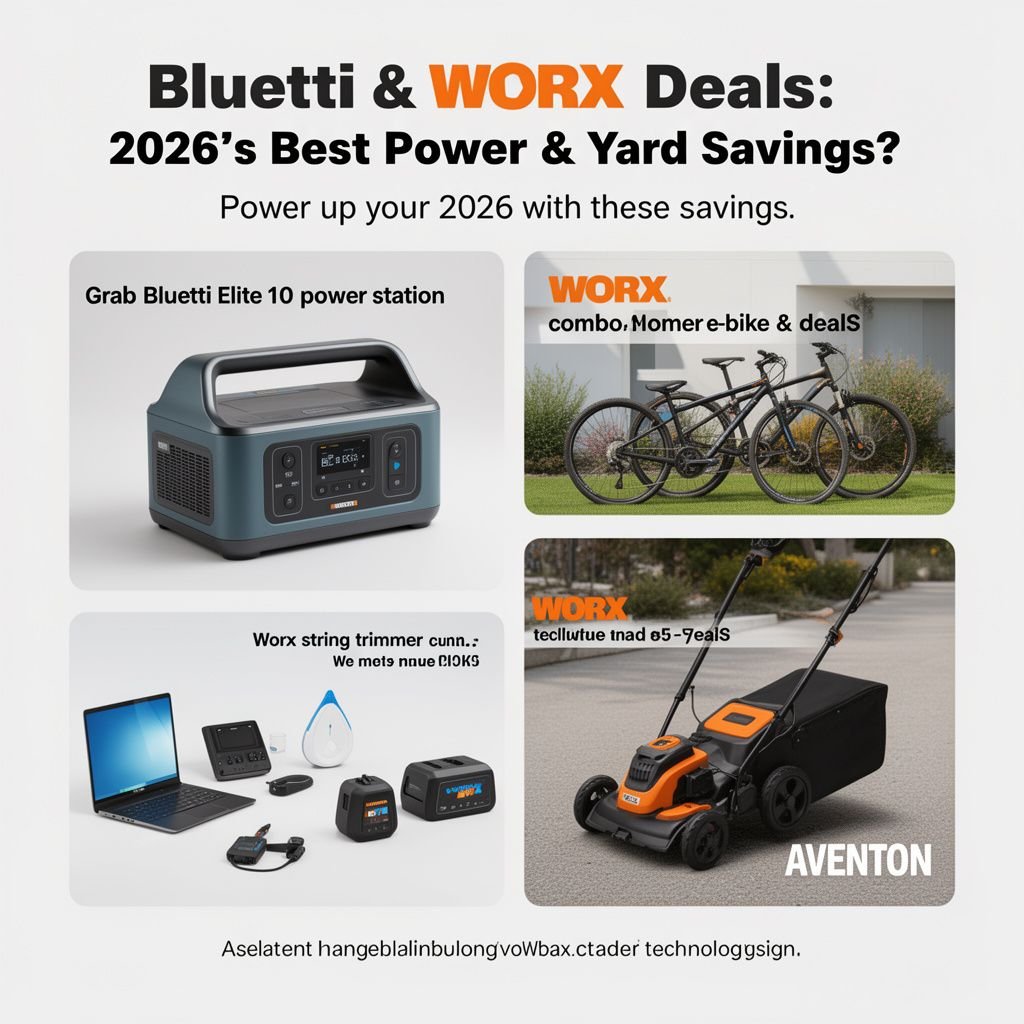 Bluetti & Worx Deals: 2026’s Best Power & Yard Savings?