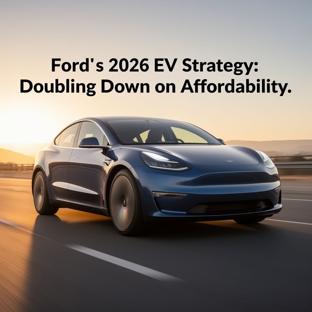Ford’s 2026 EV Strategy: Doubling Down on Affordability